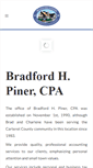Mobile Screenshot of pinercpa.com